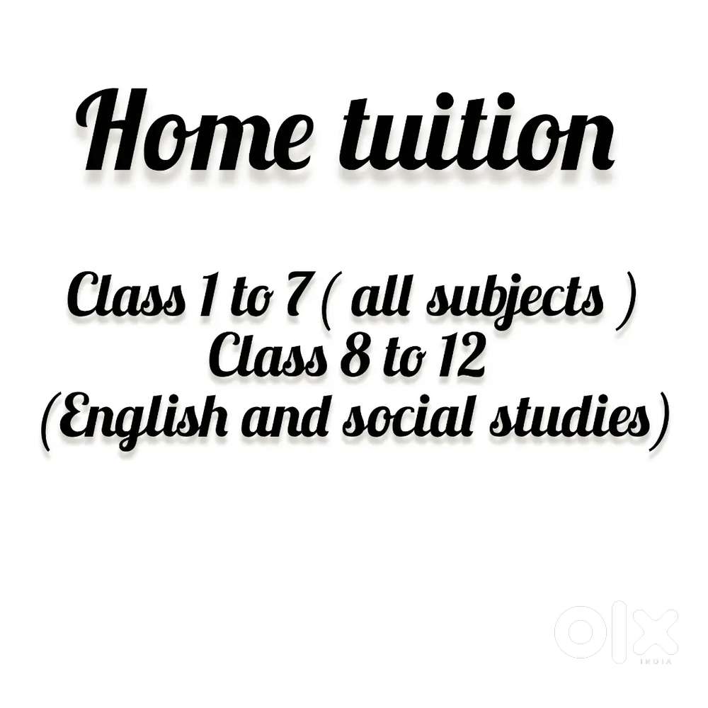 HomeTuition classes