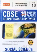 MTG CBSE 10 Years (2024-2015) Class 10 Social-Science Book