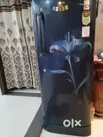 LG navy blue fridge