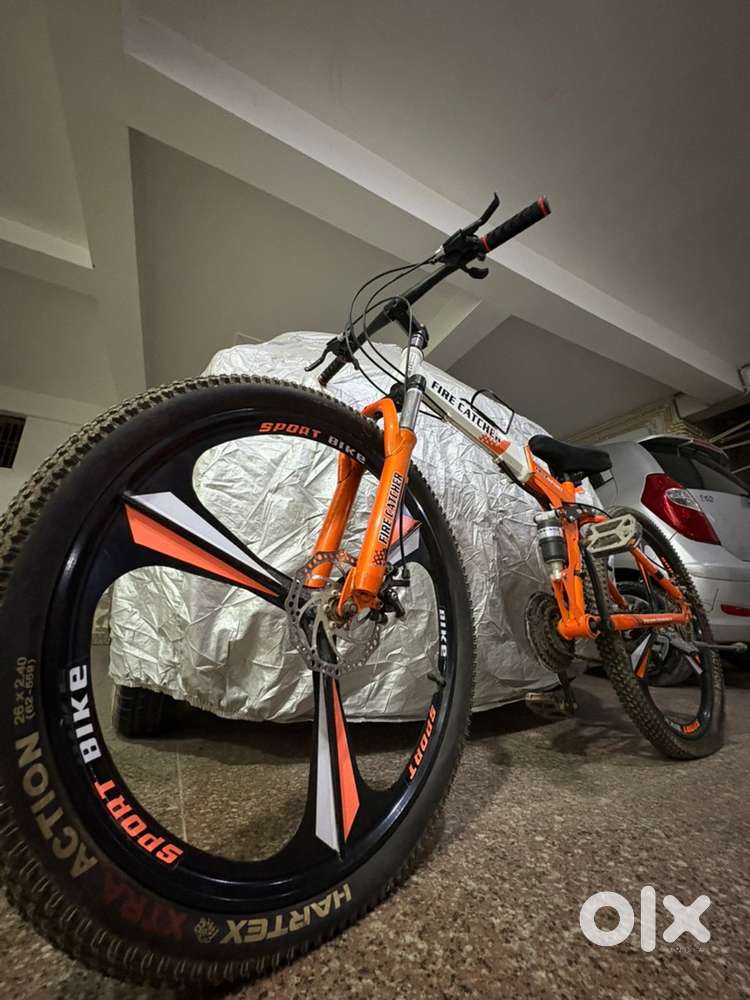 Fire catcher MTb Foldable sports cycle