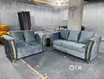 3+2  grey colour sofa set available in Starf Furniture
