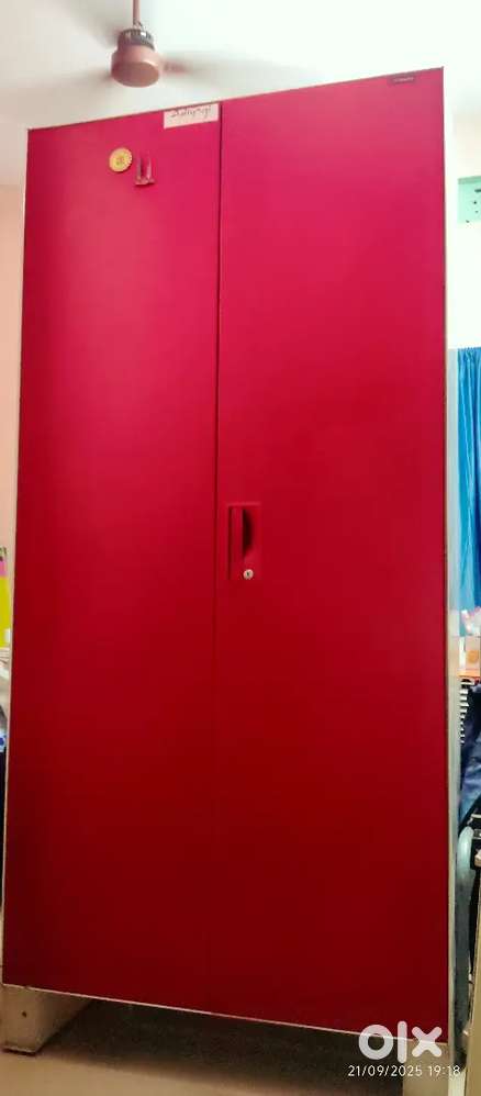 Godrej interio slimline 2 door almirah with locker