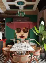 Cafe restaurant vip cafe setup all saman available