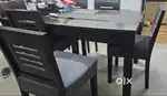 Sheesham wood 6 seater dining table