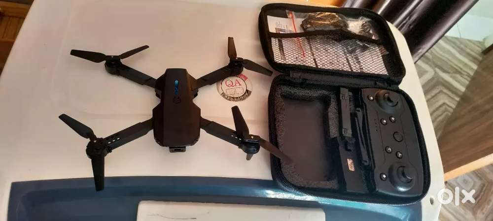 Drone camera with double batteries