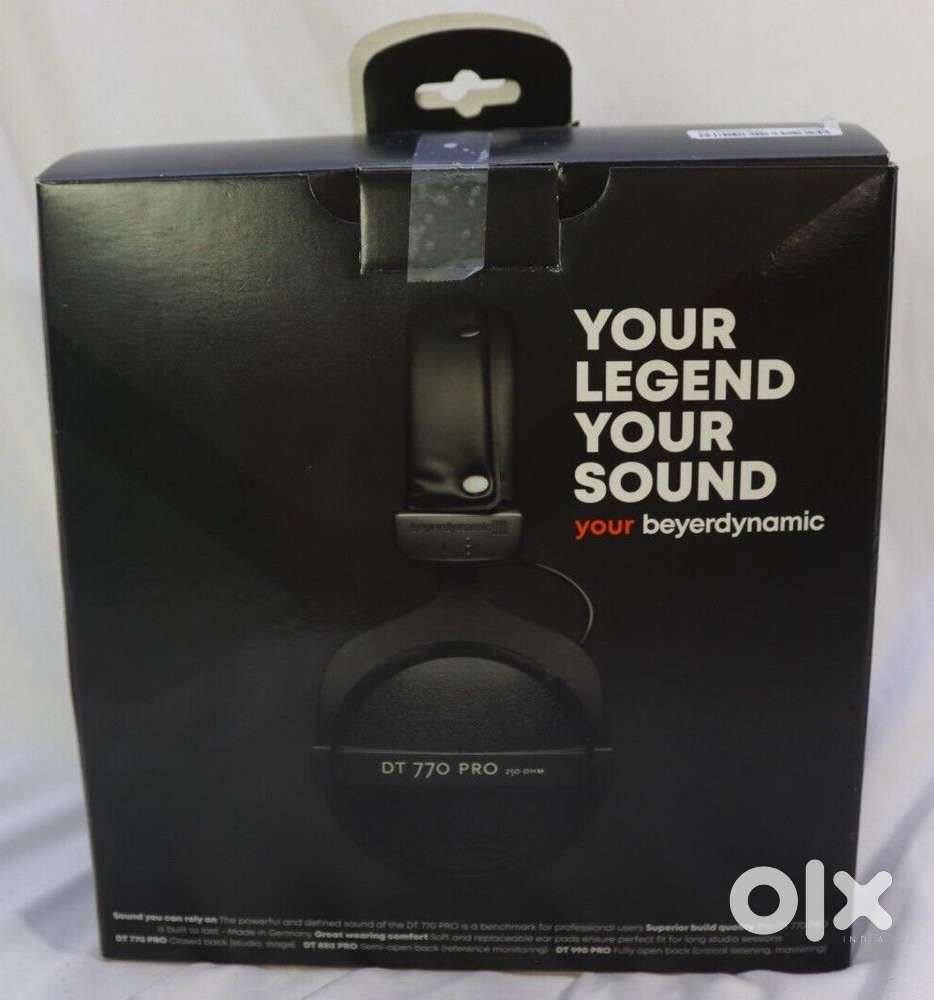 Beyerdynamic Dt 770 Pro Headphone BRAND NEW