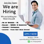 We are Hiring Tele Caller