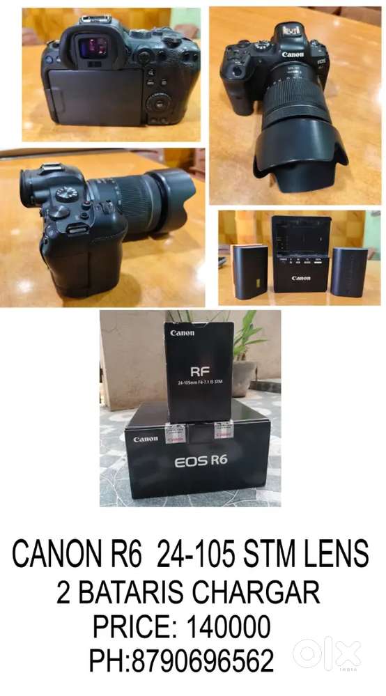 Canon r6 24 105 stm lens