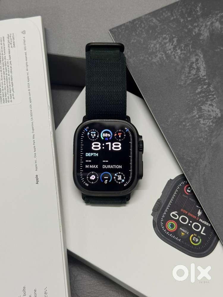 Applewatch ultra 2 100 battery health December 2025 With full box