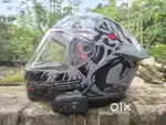 Studds Drifter D2 Decor full-face helmet and blutooth