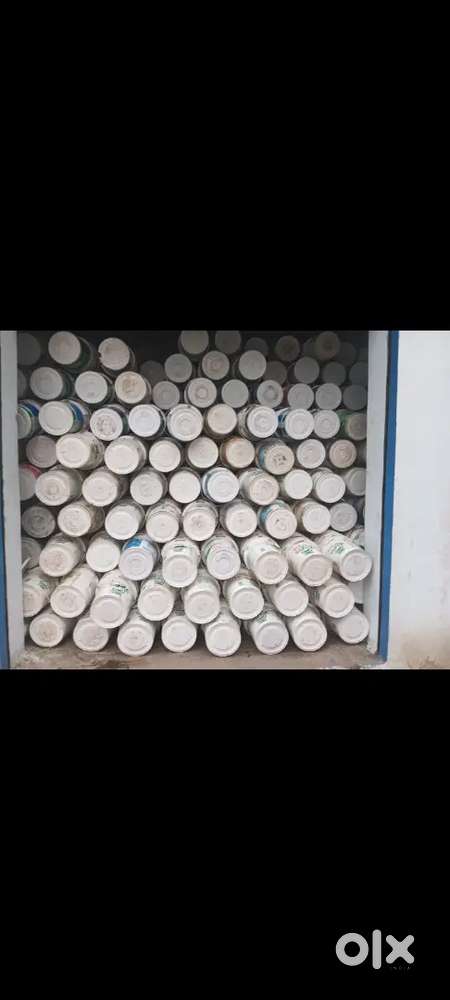 Plastic curd empty buckets purchase & sale