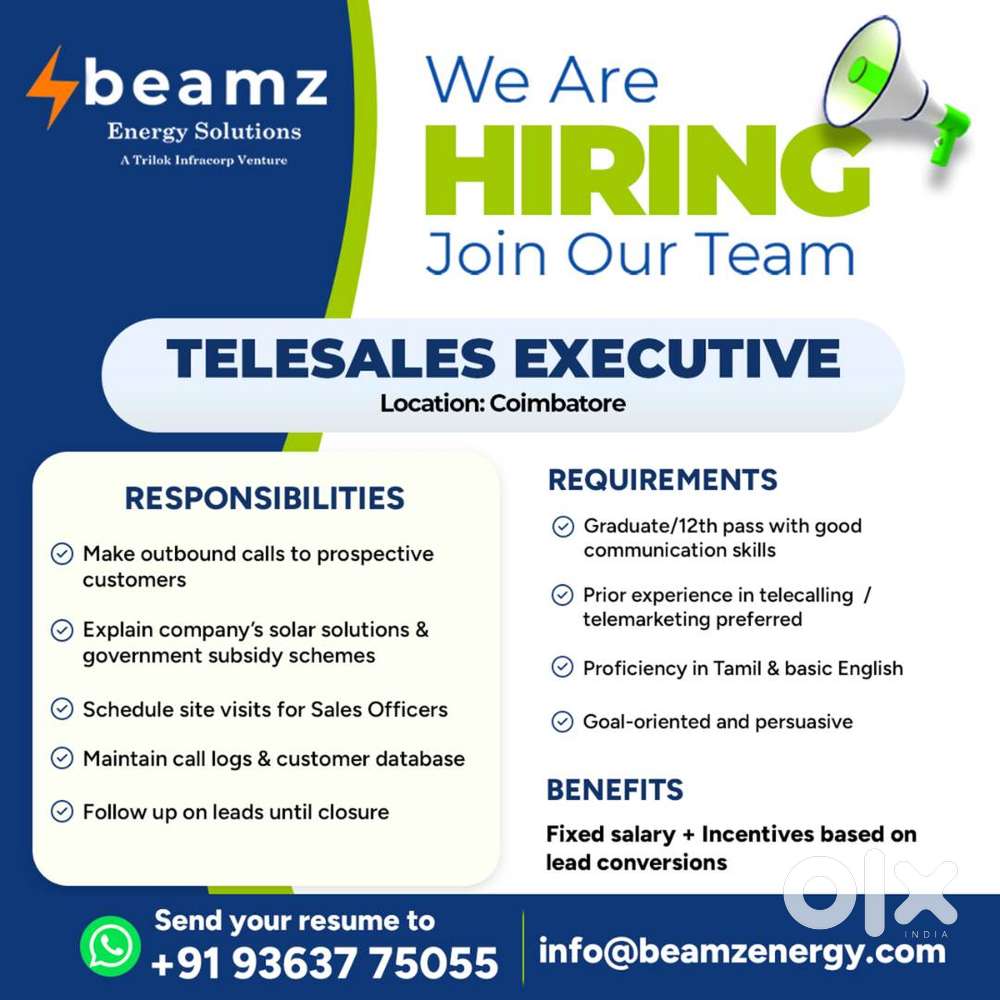 Tele Sales Executive
