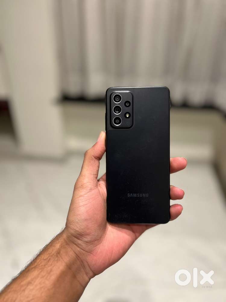 A52s 5G black color 128GB 100% battery health