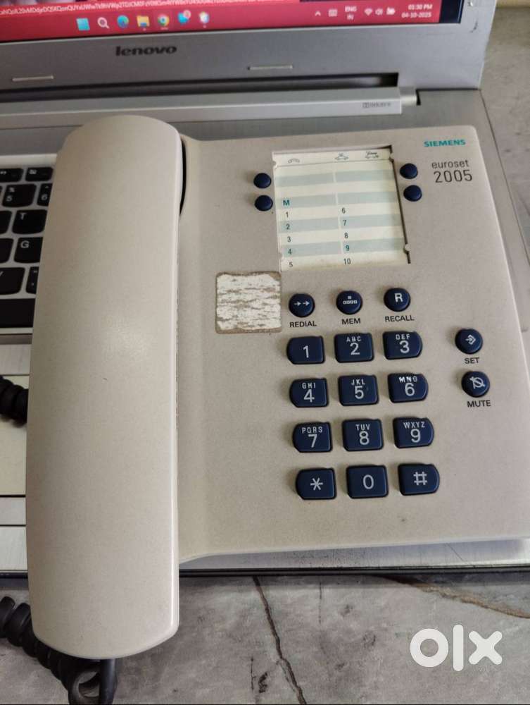 Euroset 2005 Corded Phone White