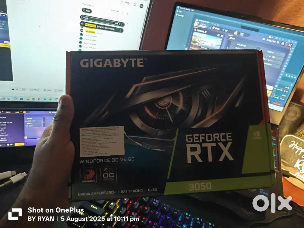 GIGABYTE RTX 3050 6GB (Open Box only 2 months old)