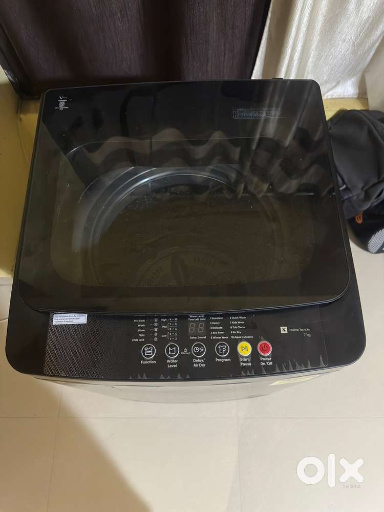 Realme 7Kg Washing Machine  Fully Automatic  Like New ₹7,000