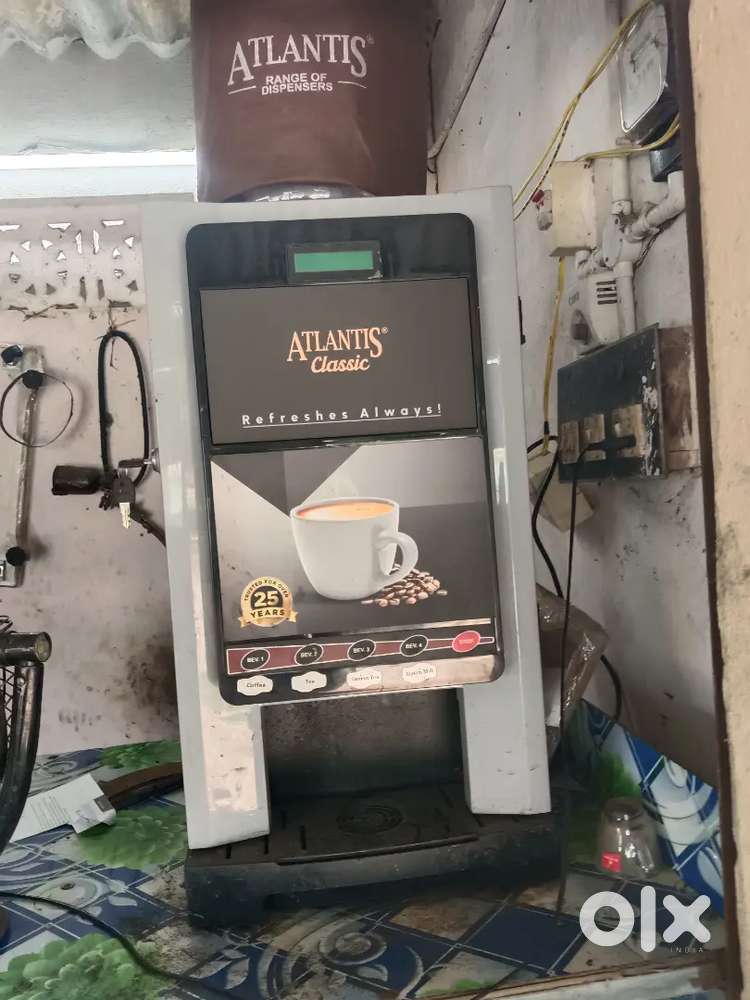 Tea, coffee,4 channel machine