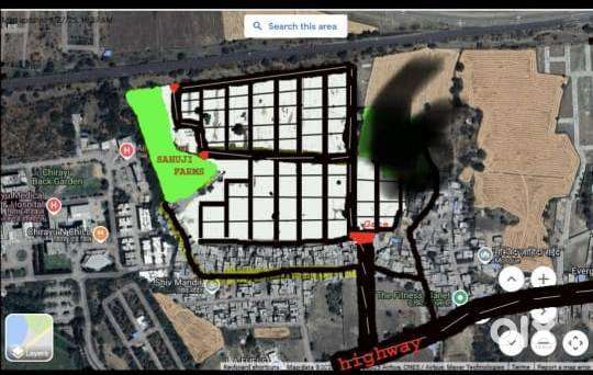 LAND SELL NEAR CHIRAYU MEDICAL COLLEGE & ESHA ENCLAVEE INDORE BPL ROD