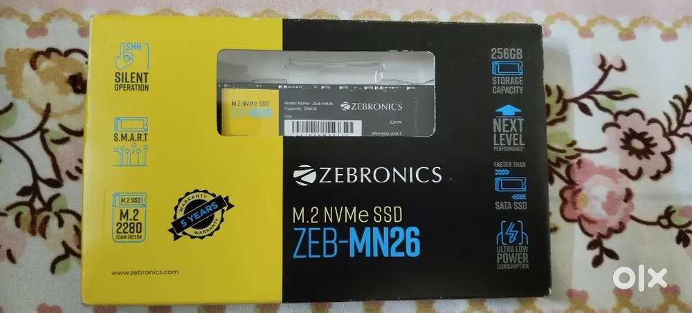 Zebronics 256 NVME new box pack