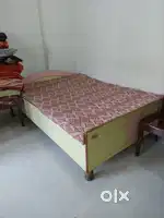 Normal Size (6x 4) Bed Pure plywood and Dining table 4 chairs