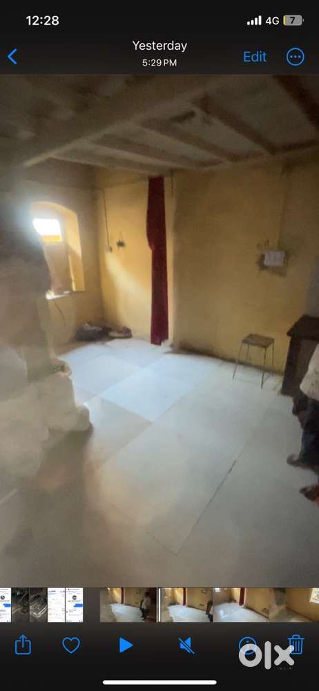 ₹ 6999 1RK flat for rent available in  solapur bazar pulgate near camp