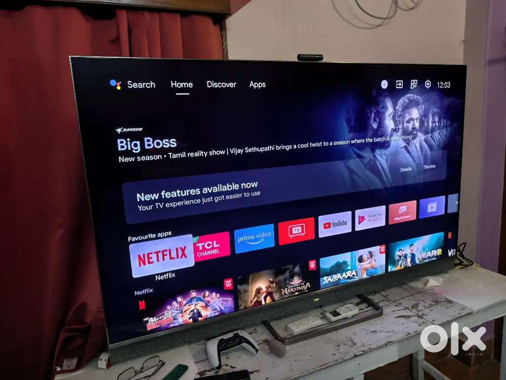 TCL C825 65INCH Mini LED QLED 4k tv