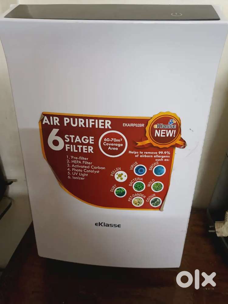Air purifier 6 stage filter