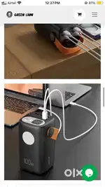Heavy Duty Laptop Power Bank 60,000 mAh (100W)