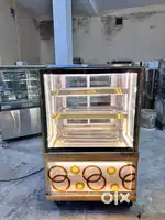 Display fridge cake fridge sweet counter