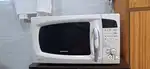 Samsung company.micro wave in white colour big size