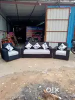 Brand new 3+1+1 sofa set available in starf furniture.
