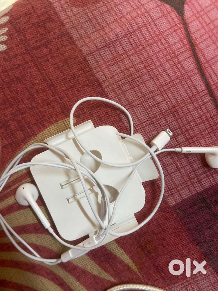 Apple original earphones with bill