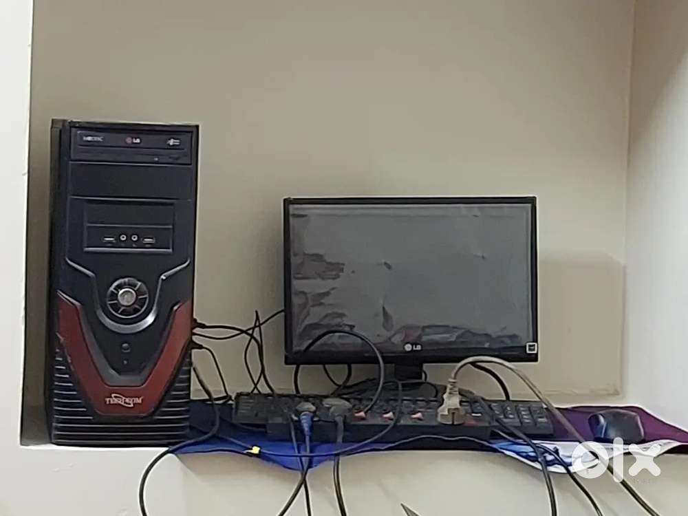 Computer with all accessories