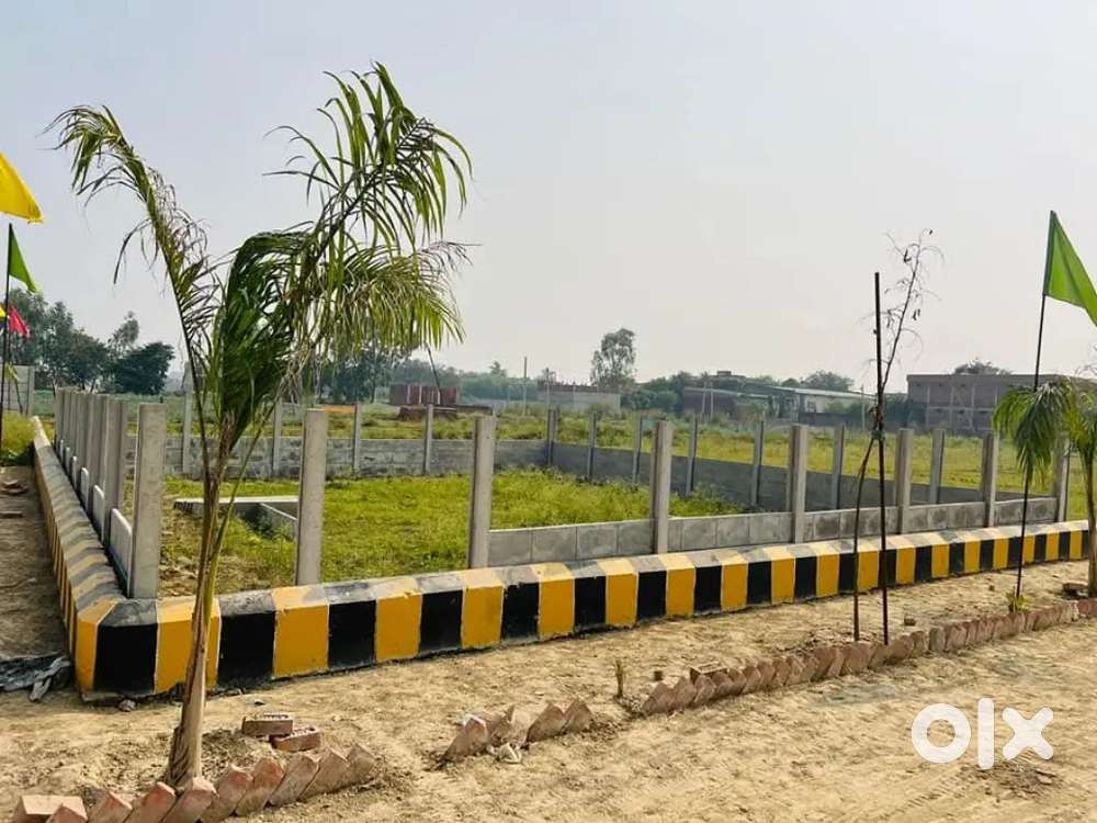 सिपाही व सैनिक भाइयों के लिए रजिस्ट्री फ्री बाउंड्री फ्री के साथ प्लॉट