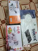 Gas chulha cooker mixer 3 item hai all new hai, ek din v use nhi hua