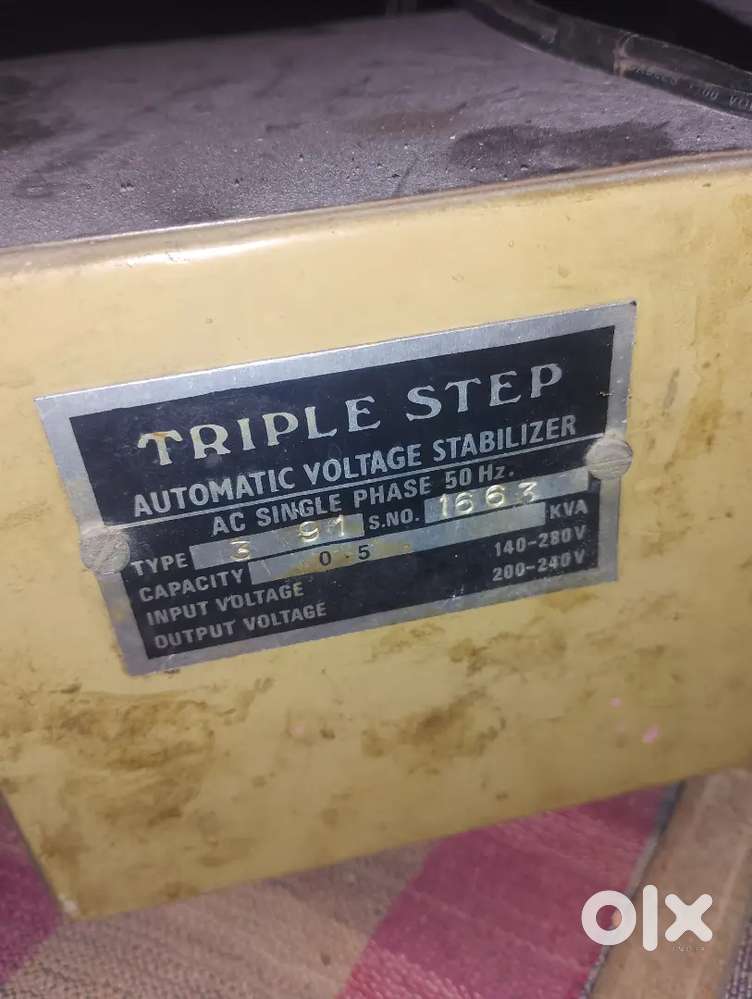 Triple step automatic voltage Staplizer