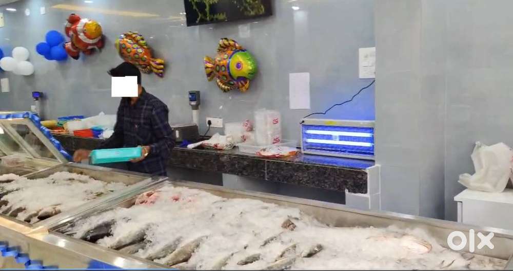 Fully Furnished Modern Meat Mart (Chicken,Mutton,Fish) for Rent