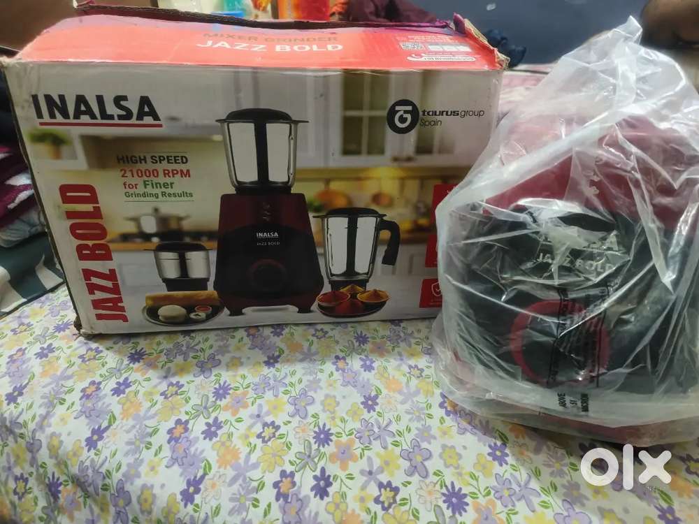 I bought Inaksa juicer mixer grinder last month from Amazon.
