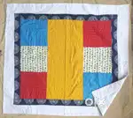Stitching work,shilai patches cutting and stitching.