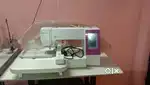 Computer embroidery.