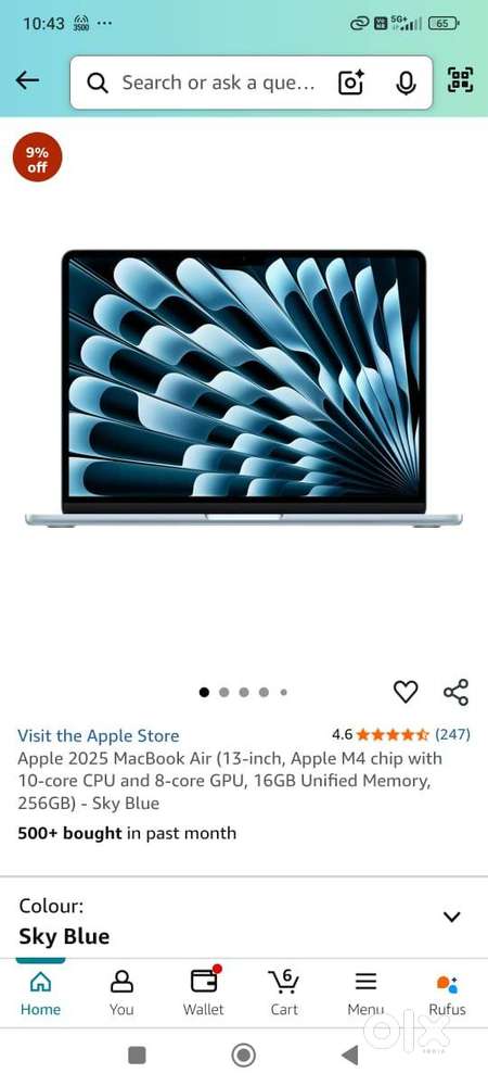 Apple macbook air M4 2025
