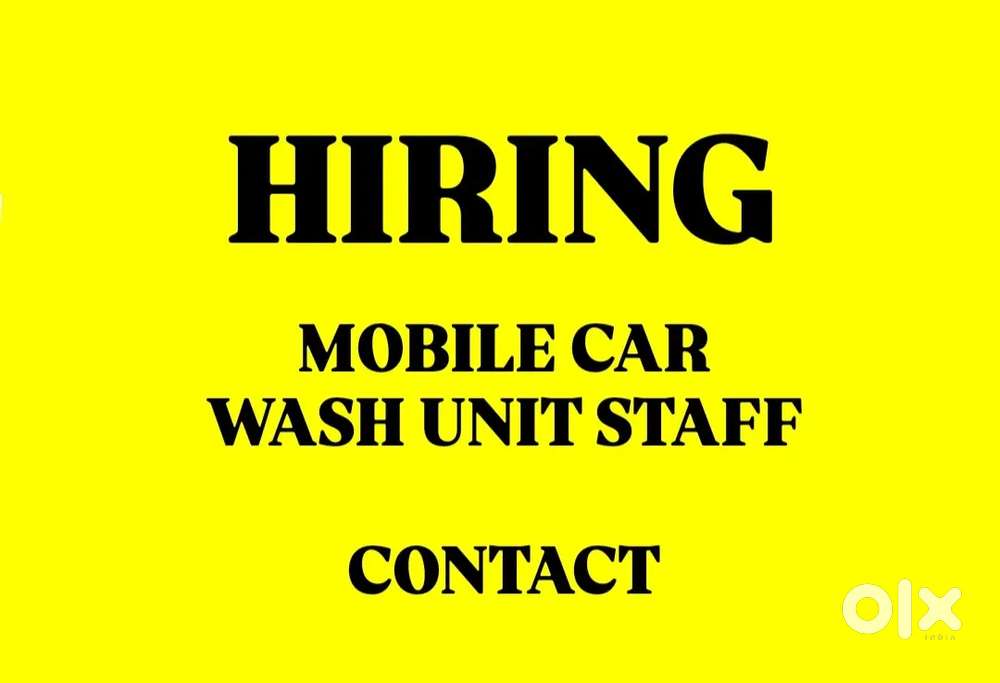 MOBILE CAR WASH STAFF