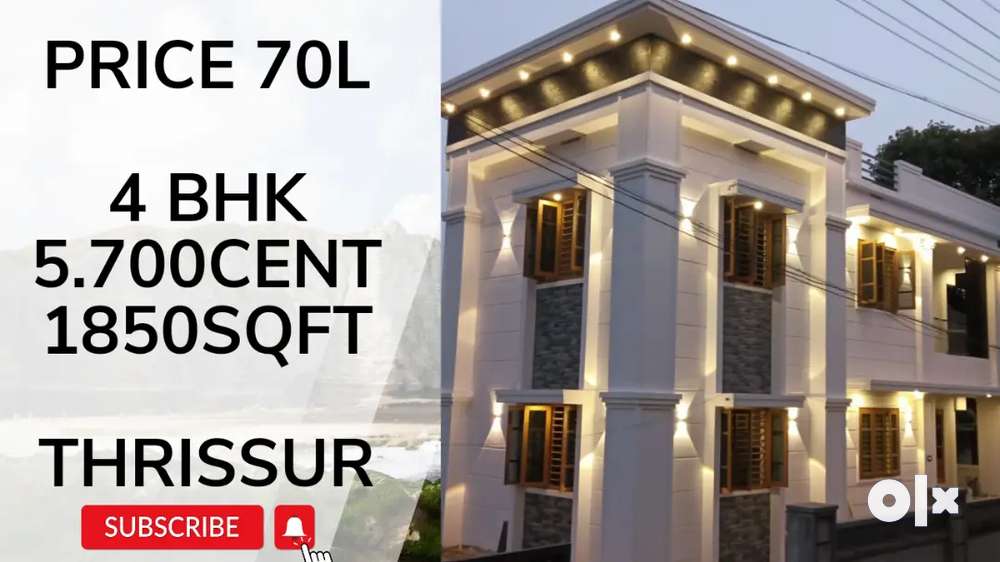 4 BHK house in kolazhy just 70L