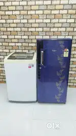 Whirlpool 190ltrs flower model and LG 6.2kg inverter model top Load