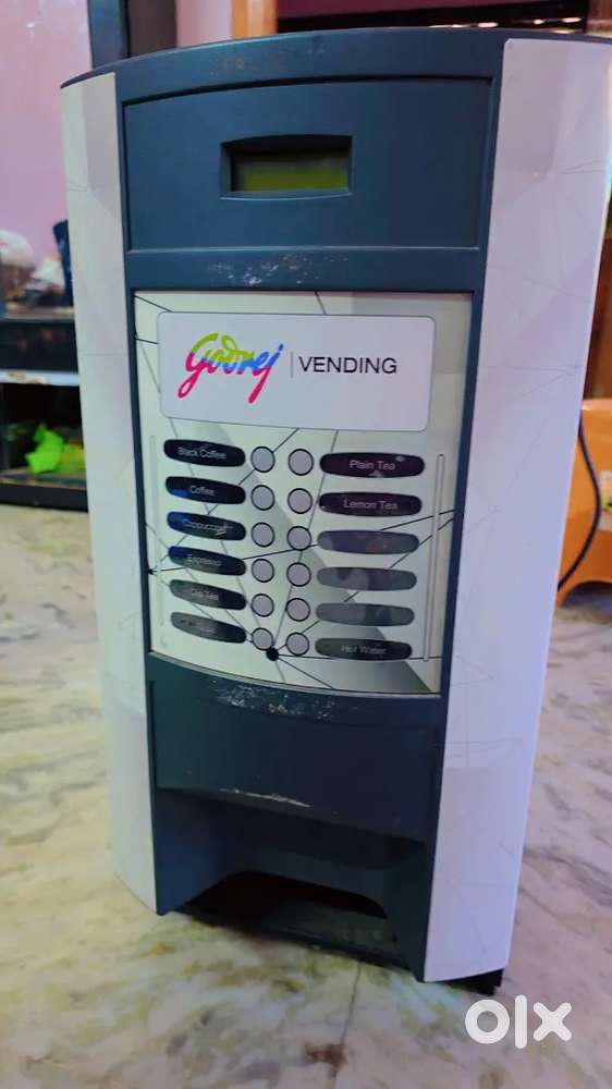 Godrej coffee machine with 12 options