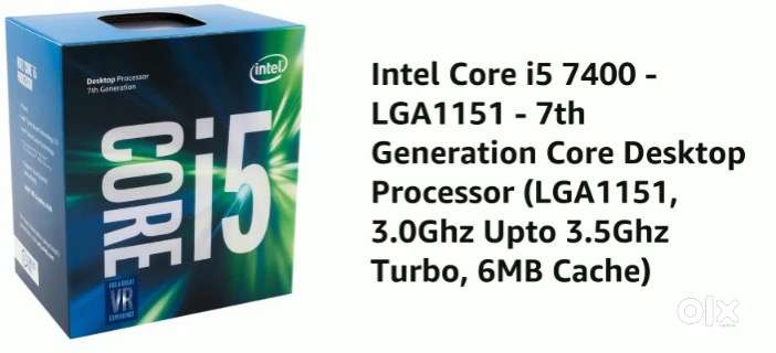 Intel i5 7400 and free 4gb ddr4 2400 Ram