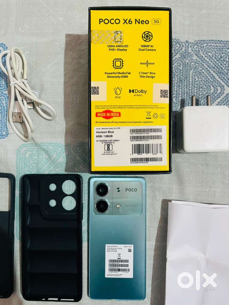 Poco X6 Neo 128/ 8+8 GB Ram New condtion