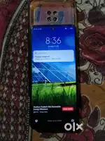 Poco m2 pro ,(left side a small green dot)