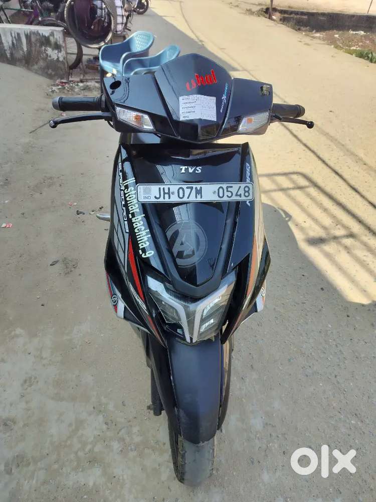 Tvs Ntorq 2024 Running 8500 only address lohardaga Bus stand