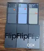 A samsung z flip4 256gb box packed